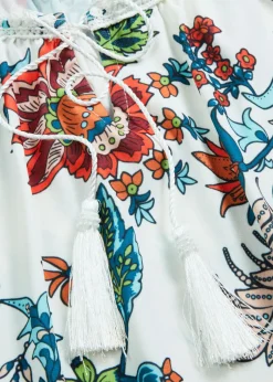 bonprix bonprix Camiseta con estampado crema suave Sale