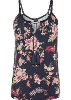 bonprix bonprix Camiseta con estampado Azul marino