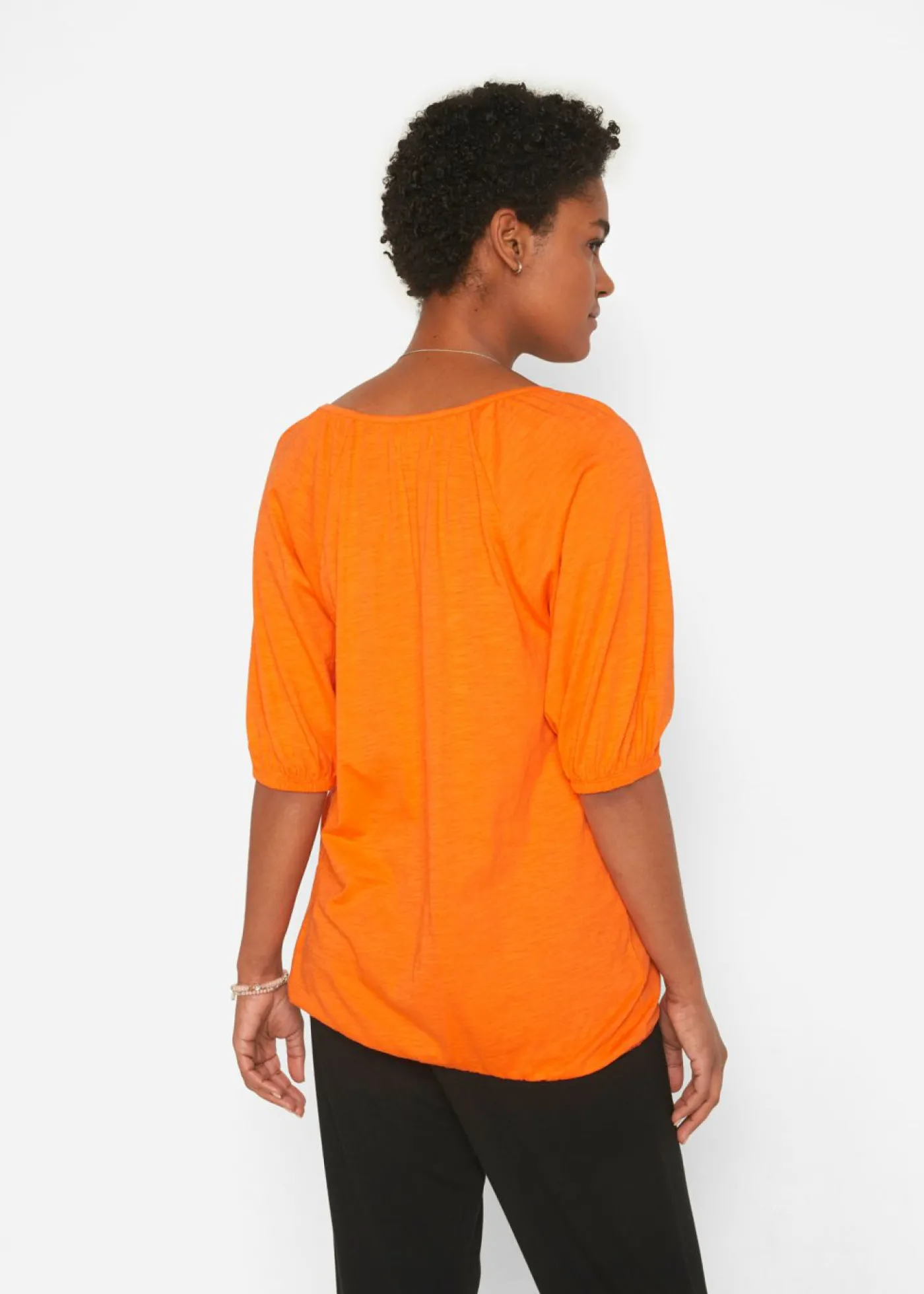 bonprix bonprix Camiseta de algodón orgánico puro mango Outlet