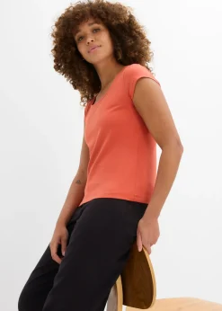 bonprix bonprix Camiseta de algodón orgánico puro Cayena New