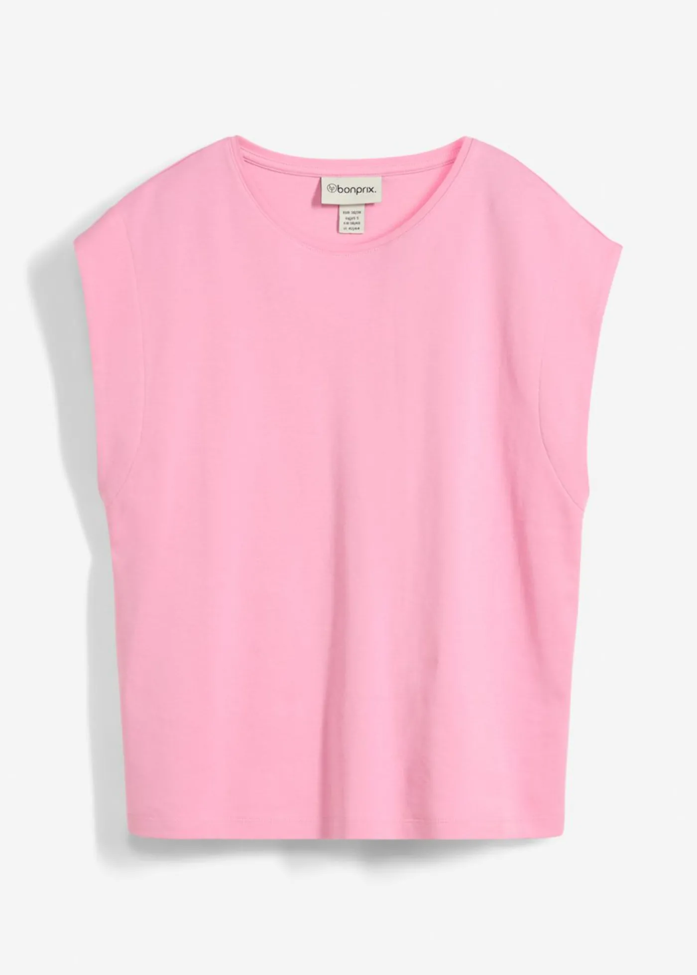 bonprix bonprix Camiseta de algodón orgánico puro Rosa Clearance