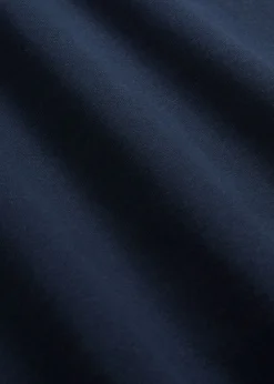 bonprix bonprix Camiseta de algodón orgánico puro con manga larga Azul marino Online