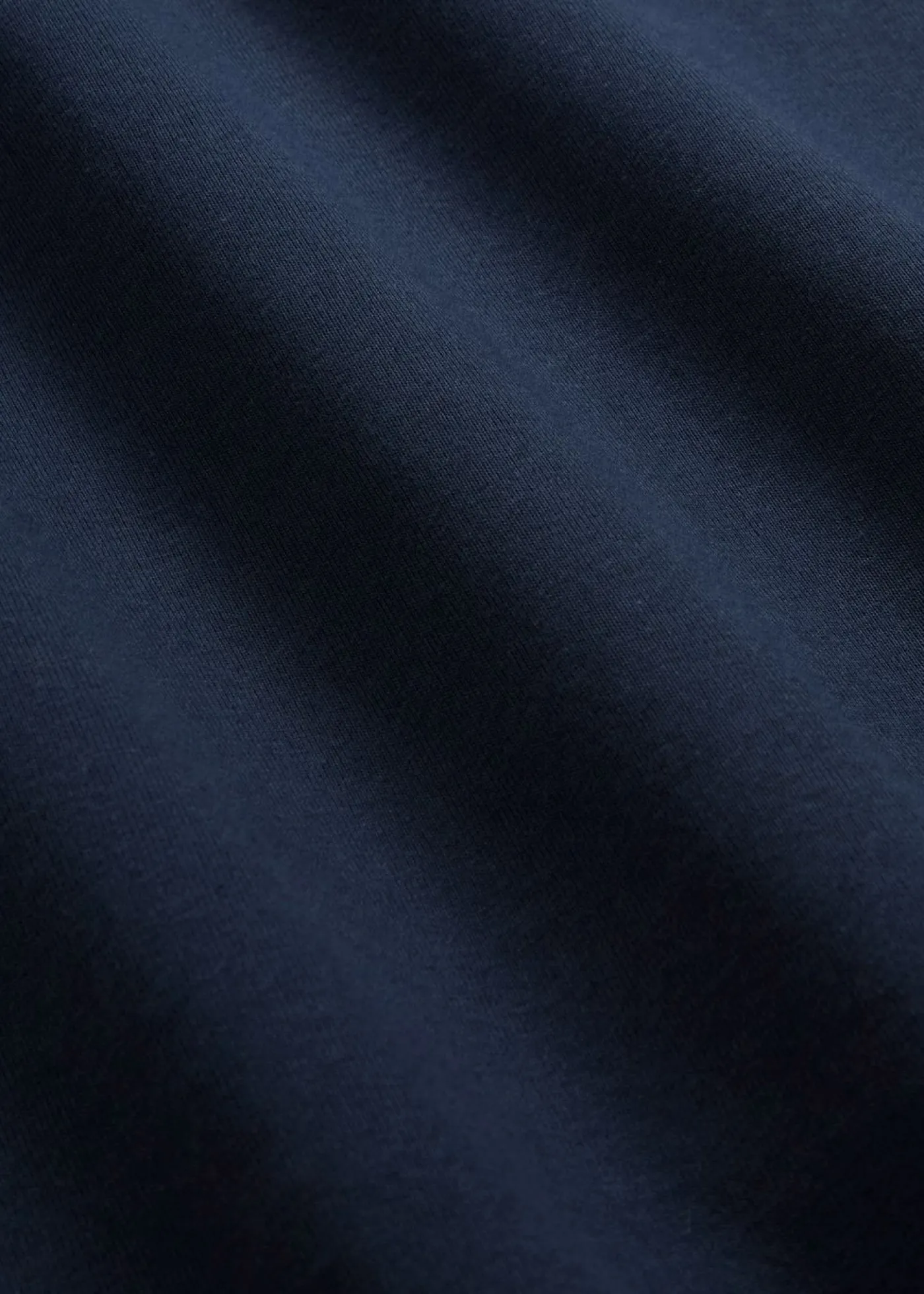 bonprix bonprix Camiseta de algodón orgánico puro con manga larga Azul marino Online