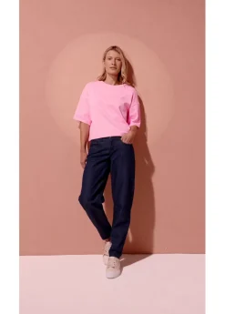 bonprix bonprix Camiseta de algodón orgánico puro Rosa Outlet
