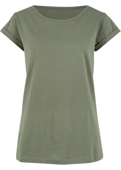 bonprix bonprix Camiseta de algodón puro Oliva New