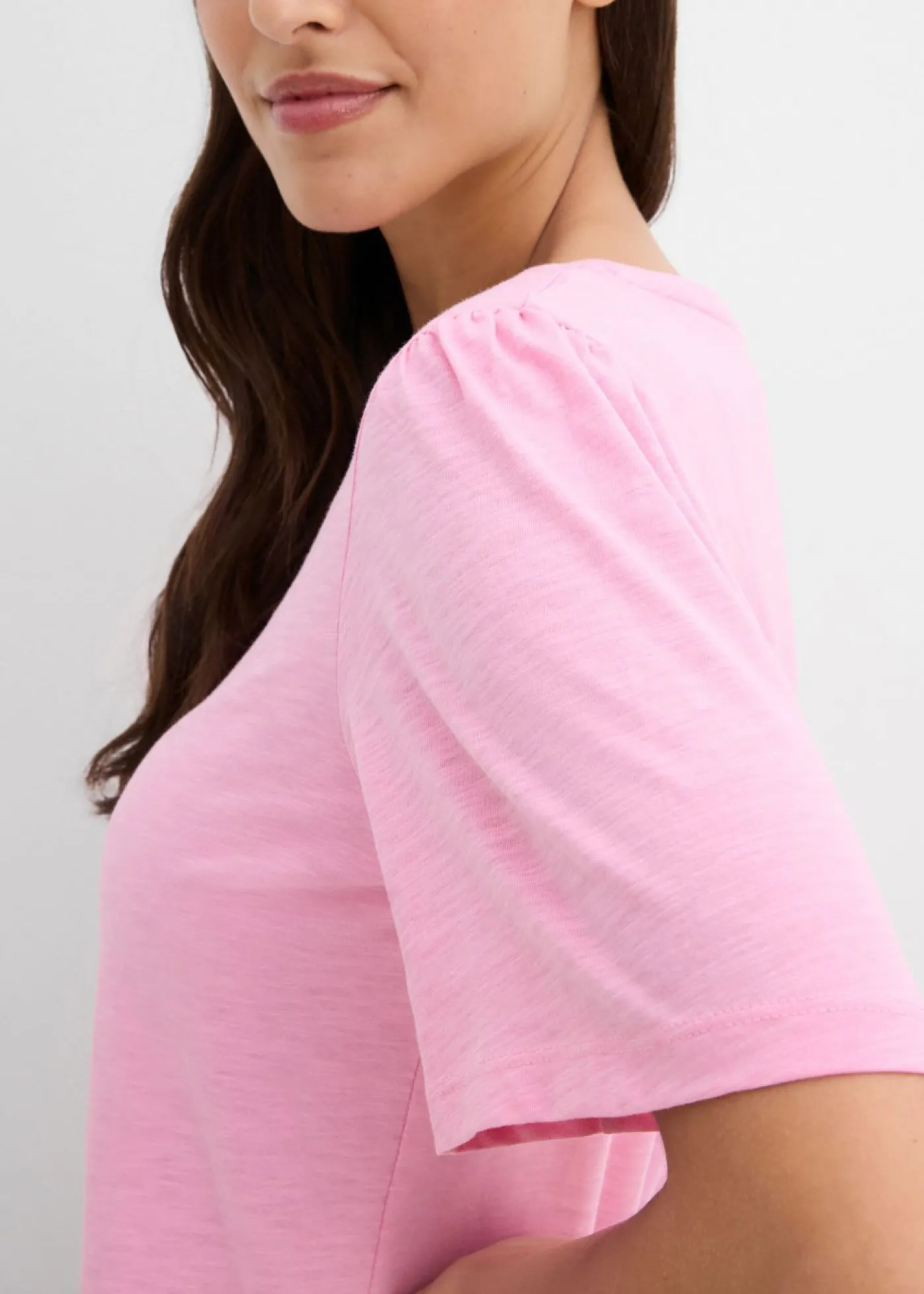 bonprix bonprix Camiseta de algodón puro Rosa Outlet