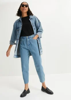 bonprix bonprix Camiseta de algodón puro Negro Clearance