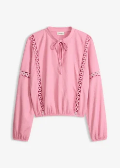 bonprix bonprix Camiseta de manga larga orquídea ahumado