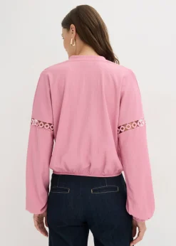 bonprix bonprix Camiseta de manga larga orquídea ahumado