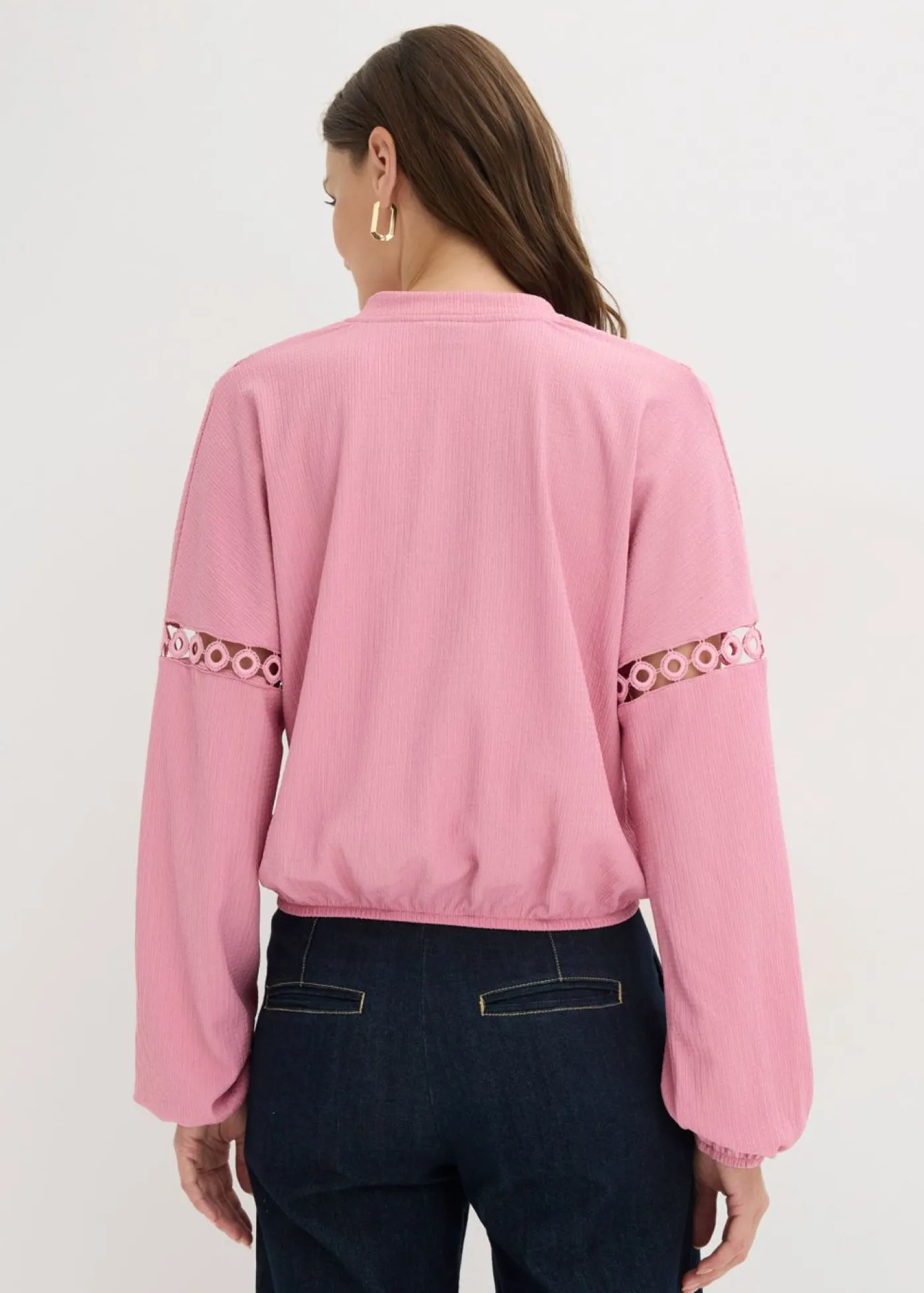 bonprix bonprix Camiseta de manga larga orquídea ahumado