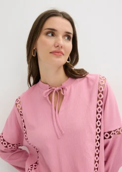 bonprix bonprix Camiseta de manga larga orquídea ahumado