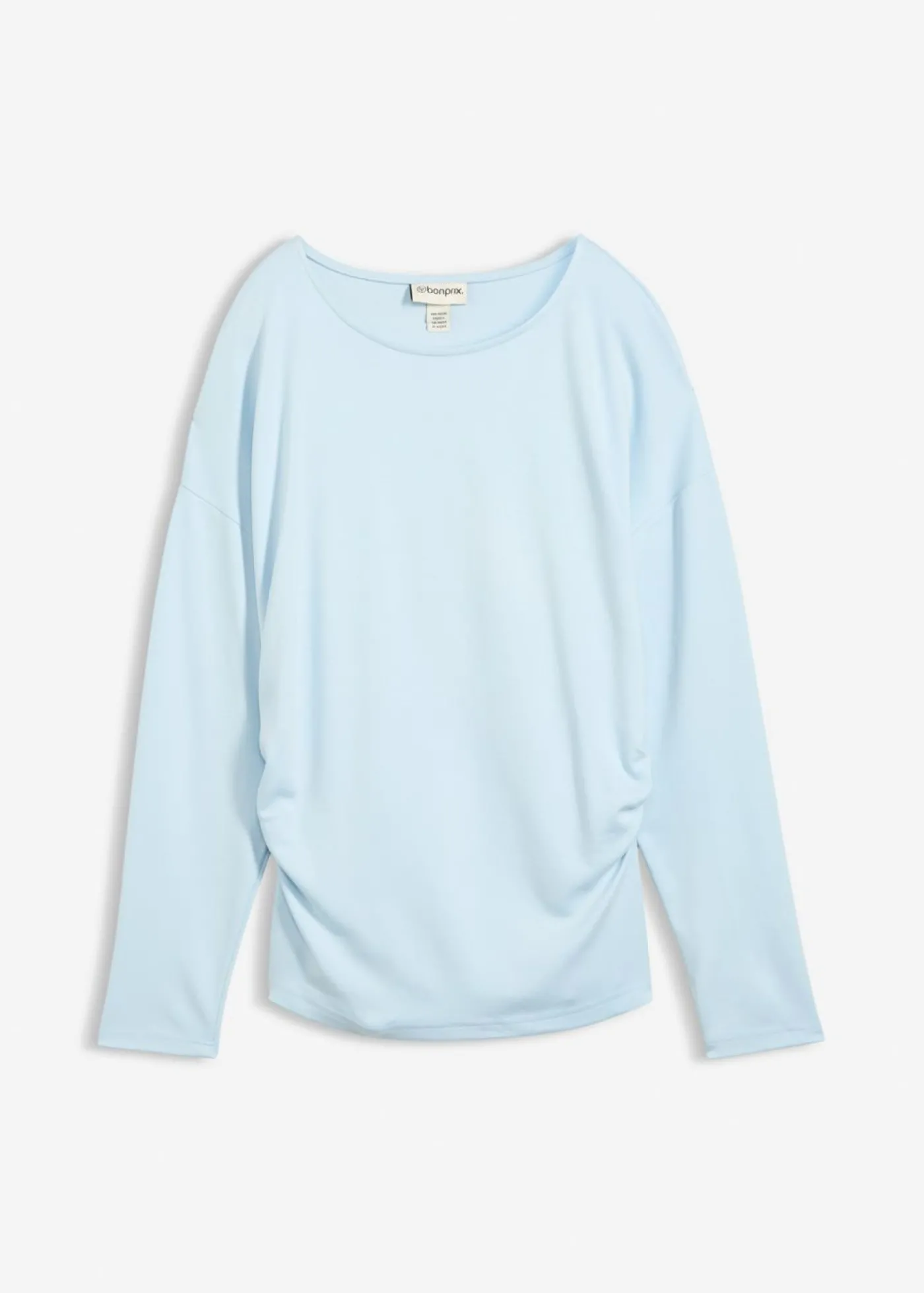 bonprix bonprix Camiseta de manga larga de cómodo Punto di Roma azul pálido Hot