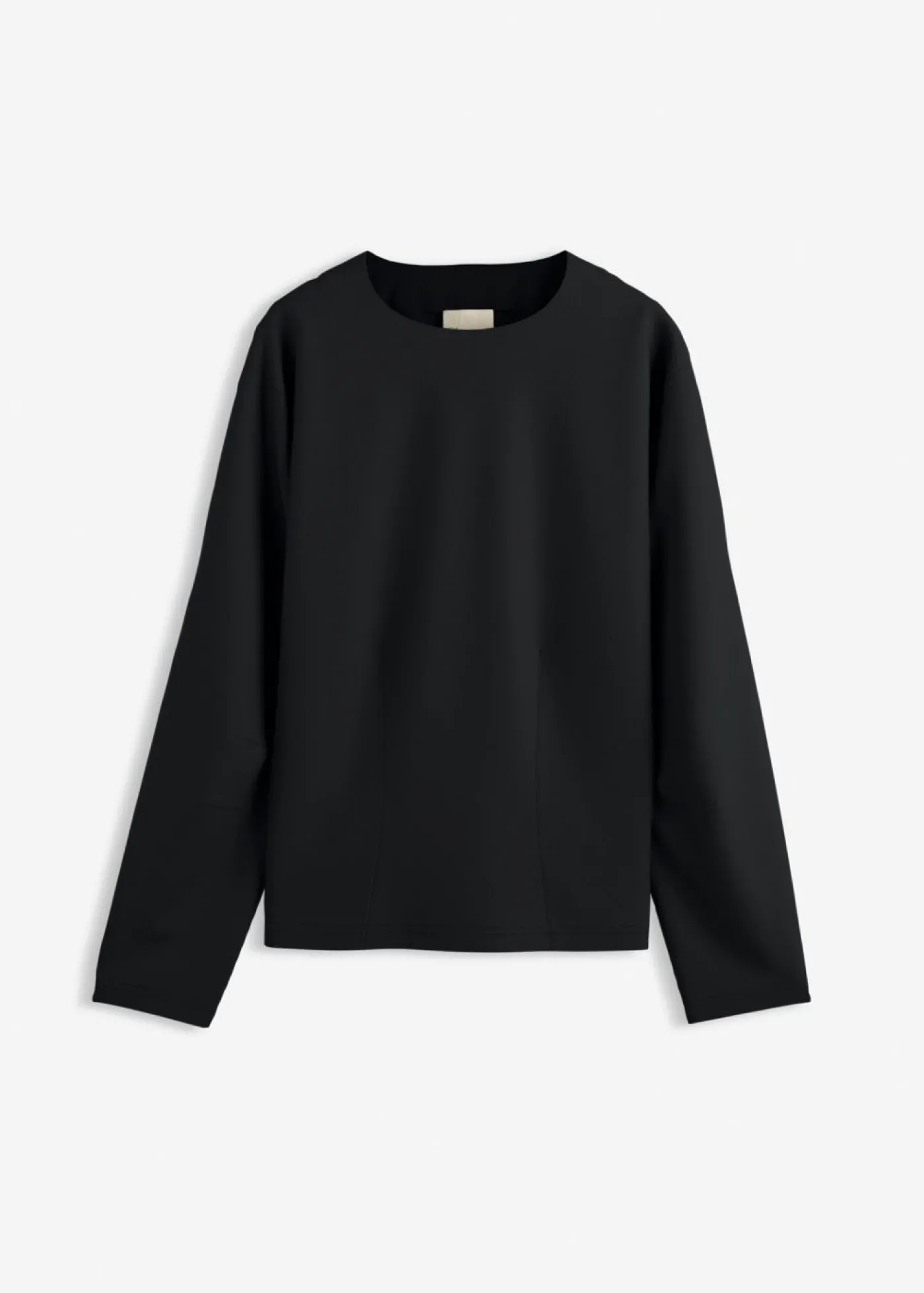 bonprix bonprix Camiseta de manga larga de Punto di Roma Negro Hot