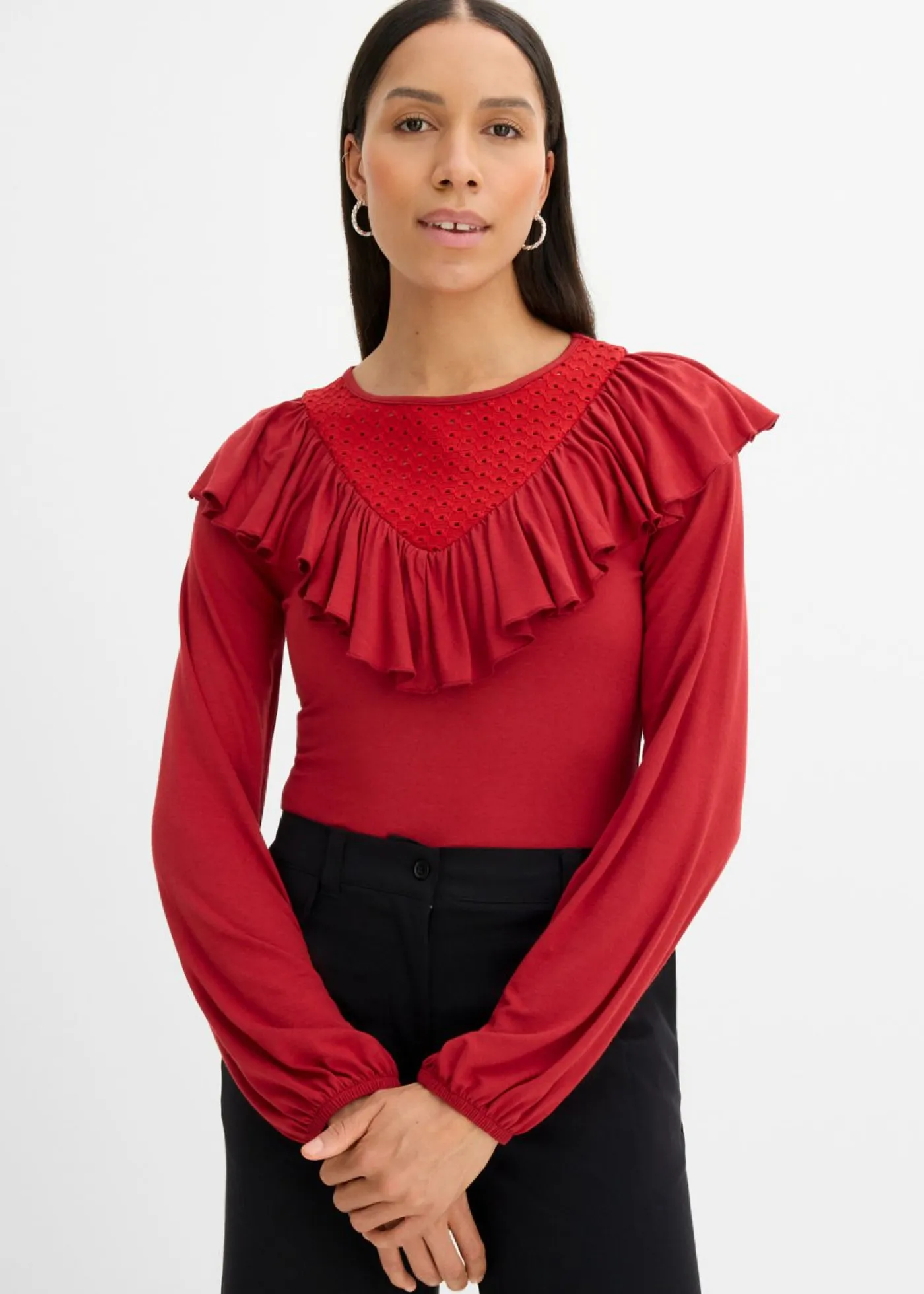 bonprix bonprix Camiseta de mezcla de viscosa Cereza Best