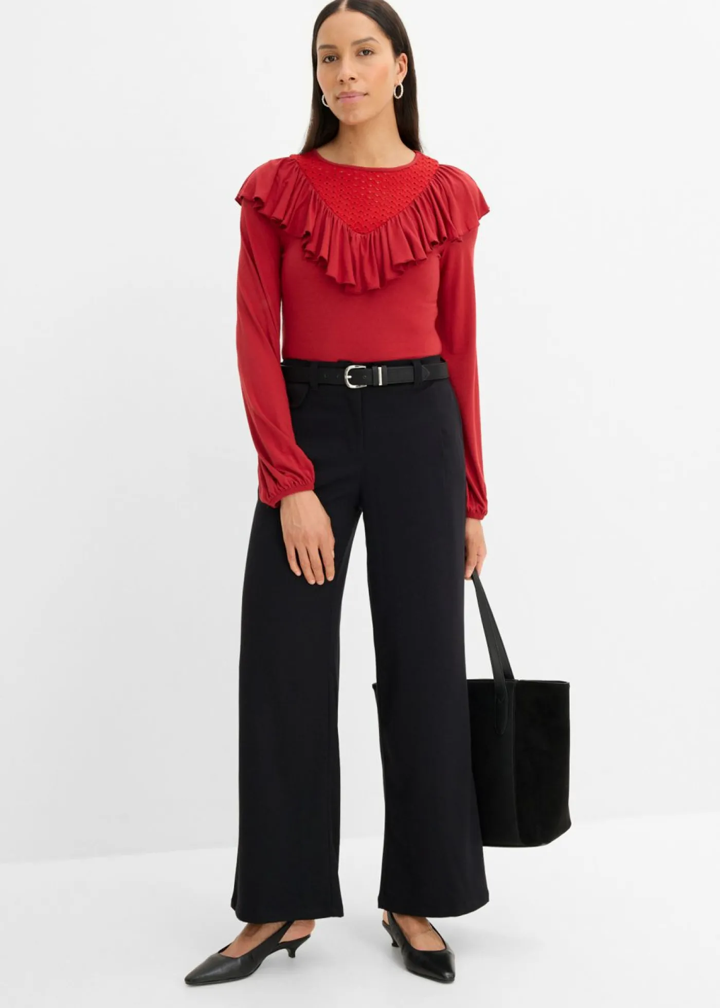 bonprix bonprix Camiseta de mezcla de viscosa Cereza Best