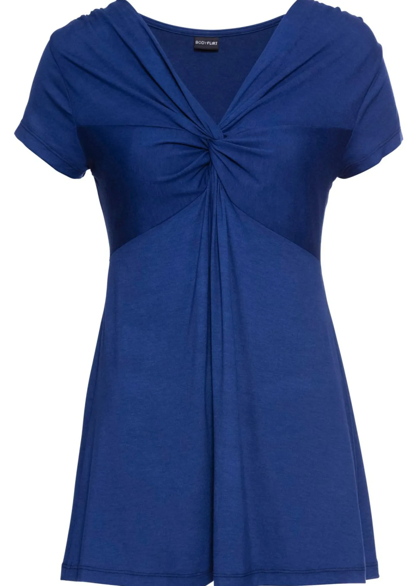 bonprix bonprix Camiseta de mezcla de viscosa Azul oxford