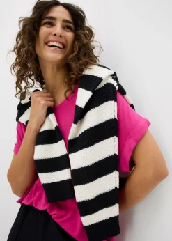 bonprix bonprix Camiseta de mezcla de viscosa fluida Magnolia Discount
