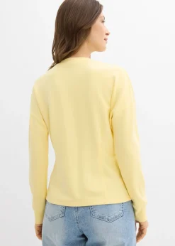 bonprix bonprix Camiseta de neopreno entallada Amarillo claro Hot
