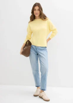 bonprix bonprix Camiseta de neopreno entallada Amarillo claro Hot