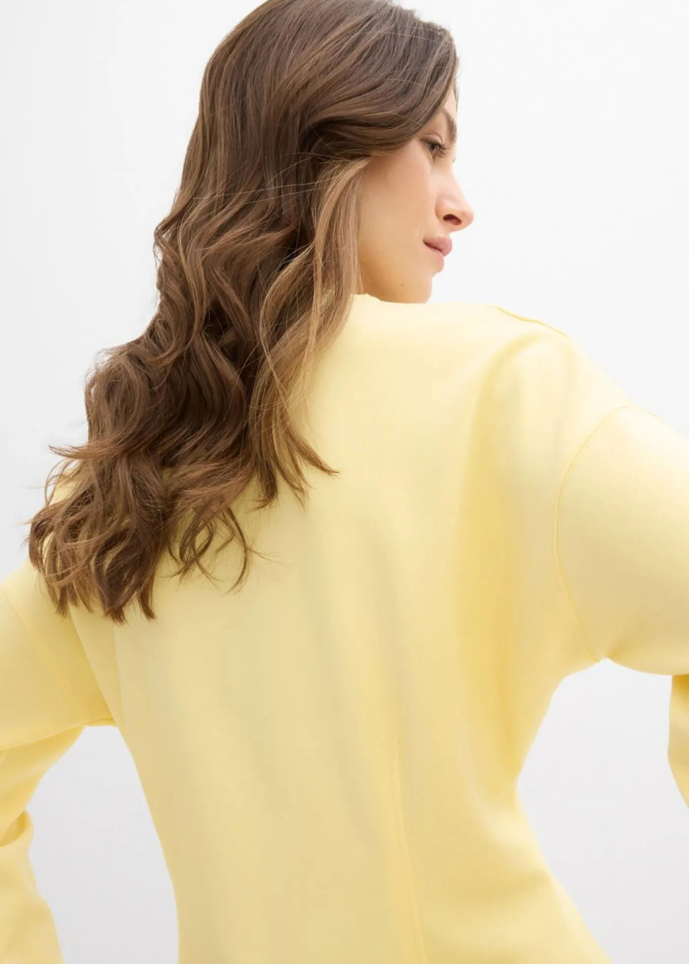 bonprix bonprix Camiseta de neopreno entallada Amarillo claro Hot
