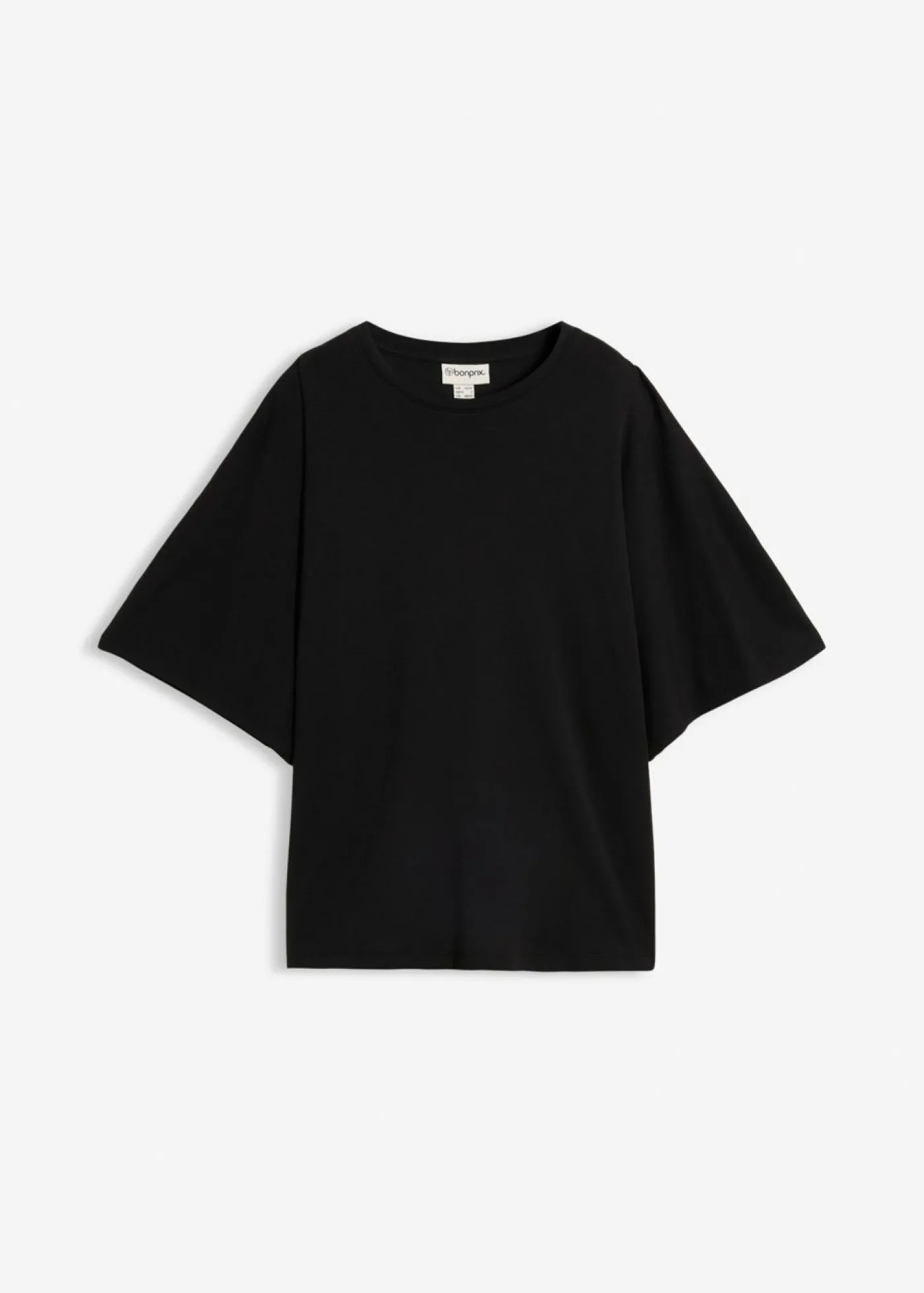 bonprix bonprix Camiseta de punto grueso Negro Best