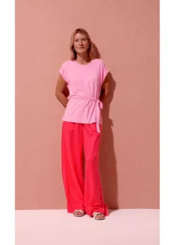 bonprix bonprix Camiseta de suave mezcla de viscosa Rosa Best