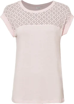 bonprix bonprix Camiseta de suave mezcla de viscosa rosa pálido Clearance