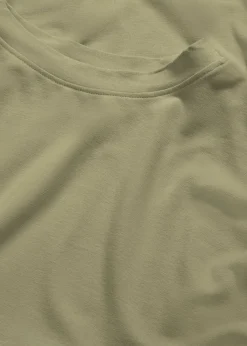 bonprix bonprix Camiseta de viscosa suave Verde oliva Sale