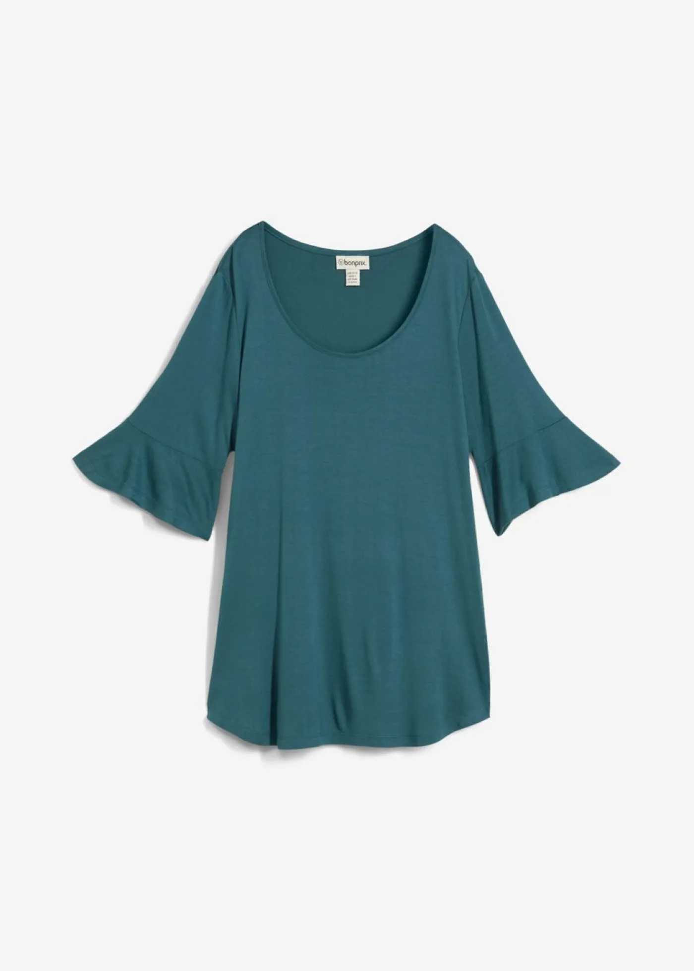 bonprix bonprix Camiseta de viscosa suave verde pimiento Online
