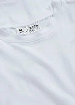bonprix bonprix Camiseta de viscosa suave Blanco Outlet