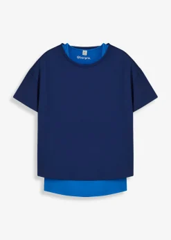 bonprix bonprix Camiseta deportiva azul faro-azul horizonte