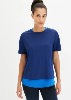 bonprix bonprix Camiseta deportiva azul faro-azul horizonte