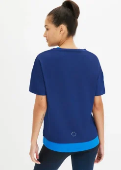 bonprix bonprix Camiseta deportiva azul faro-azul horizonte