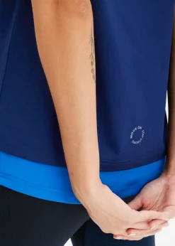bonprix bonprix Camiseta deportiva azul faro-azul horizonte
