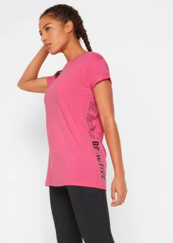 bonprix bonprix Camiseta deportiva Pink lady estampado