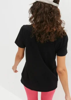 bonprix bonprix Camiseta deportiva Negro Hot