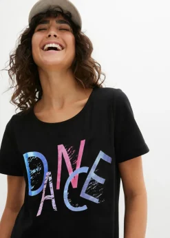 bonprix bonprix Camiseta deportiva Negro Hot