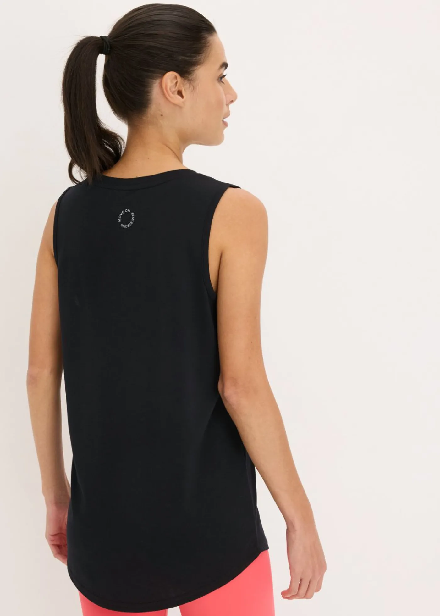 bonprix bonprix Camiseta funcional de secado rápido (2 unidades) Negro-salmón