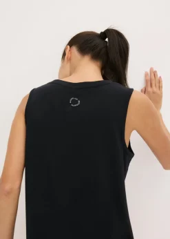 bonprix bonprix Camiseta funcional de secado rápido (2 unidades) Negro-salmón