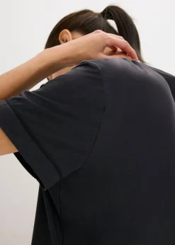 bonprix bonprix Camiseta funcional ultrasuave de secado rápido Negro Outlet