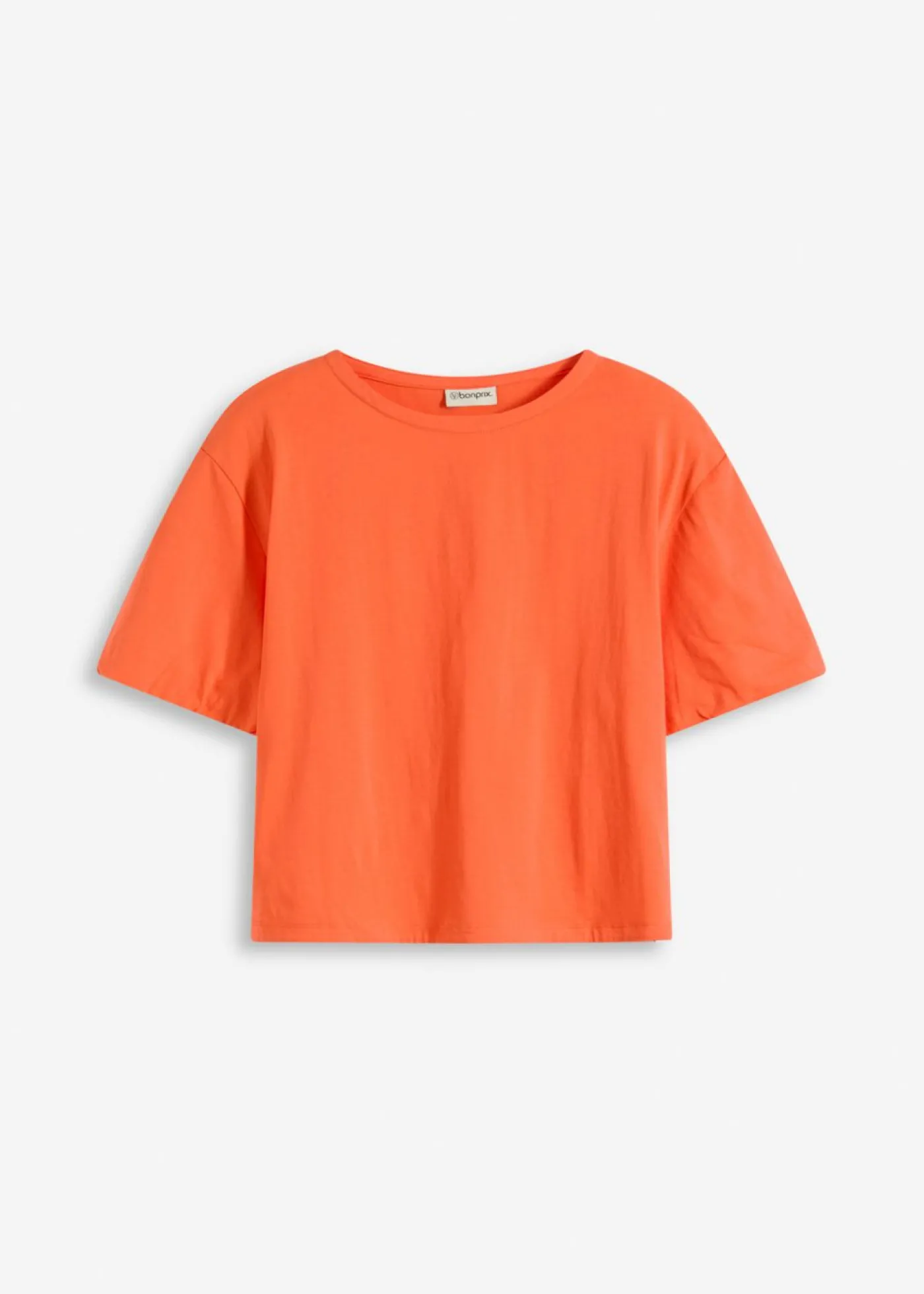 bonprix bonprix Camiseta holgada de algodón orgánico puro mango Outlet