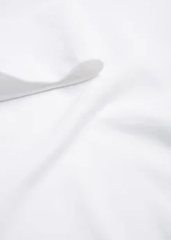bonprix bonprix Camiseta holgada de algodón orgánico puro Blanco Hot
