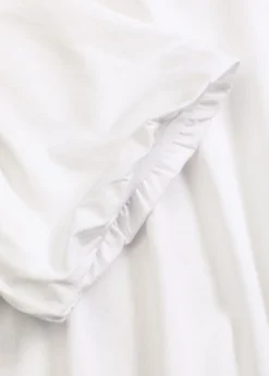 bonprix bonprix Camiseta holgada de algodón orgánico puro Blanco Sale