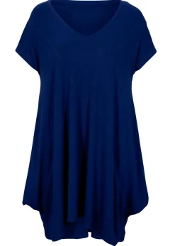 bonprix bonprix Camiseta larga Azul oxford Sale