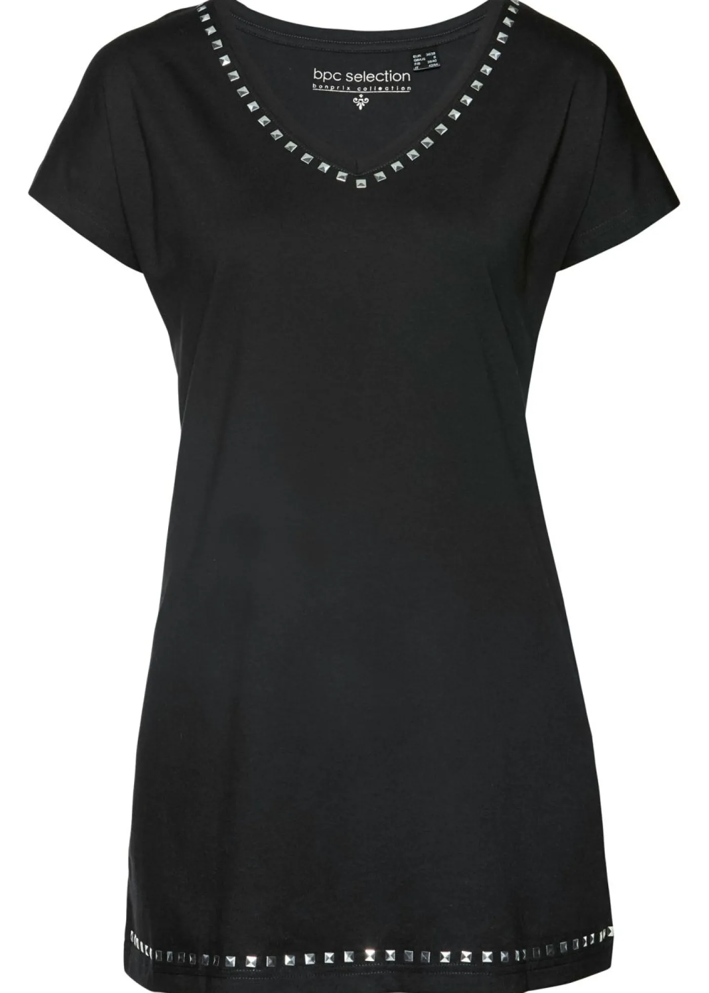 bonprix bonprix Camiseta larga Violeta-plateado Best