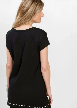 bonprix bonprix Camiseta larga Violeta-plateado Best