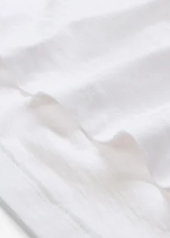 bonprix bonprix Camiseta larga de algodón puro Blanco New