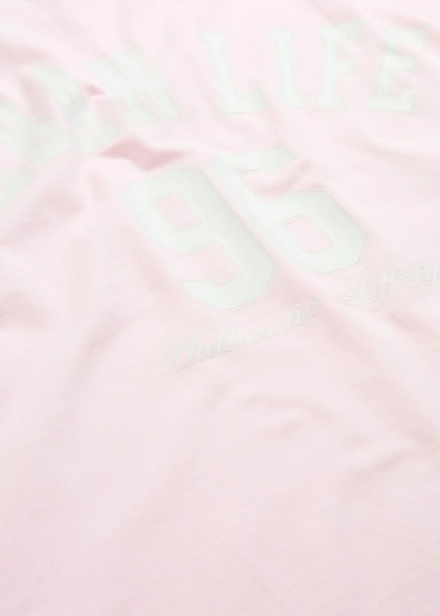 bonprix bonprix Camiseta oversize rosa cristal-blanco