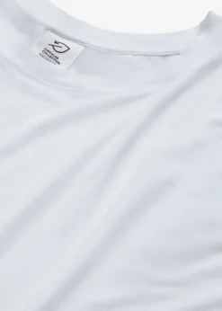 bonprix bonprix Camiseta oversize de viscosa fluida Blanco Outlet