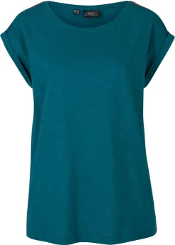 bonprix bonprix Camiseta tipo boxy Verde azulado Online